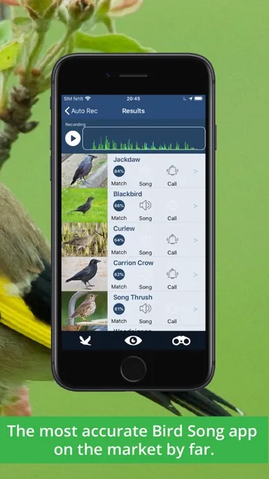 Bird Song Id UK Screenshots